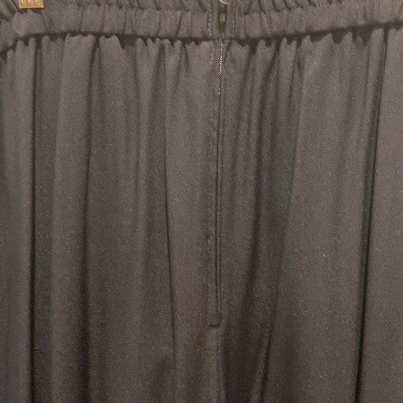 Michael Marcella Ltd Ladies Wide Leg Black Pants.  Size 14. Acetate/Nylon.  NWT - Picture 5 of 8